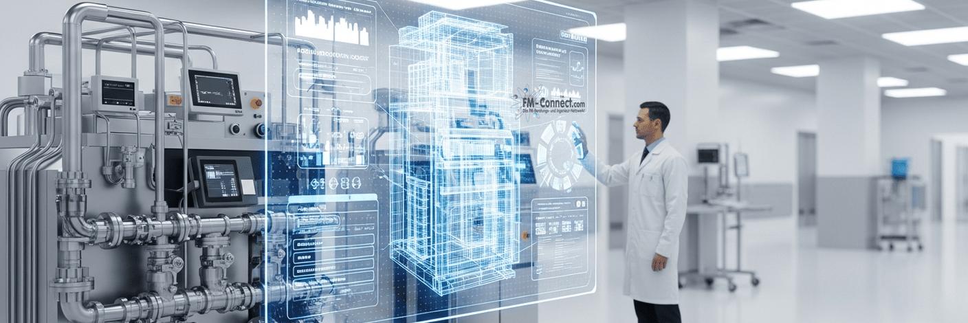 BIM-zu-FM-Dokumentation und Asset-Import für digitale Krankenhausprozesse