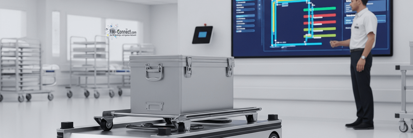 Logistik im Krankenhaus-Facility-Management für sichere Versorgungs- und Materialflüsse