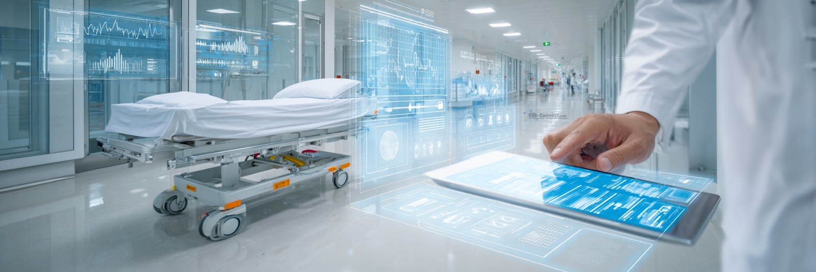 Visualisierung flexibler Servicestrukturen im Krankenhaus zur dynamischen Anpassung an schwankende Patientenbedarfe und Betriebsanforderungen